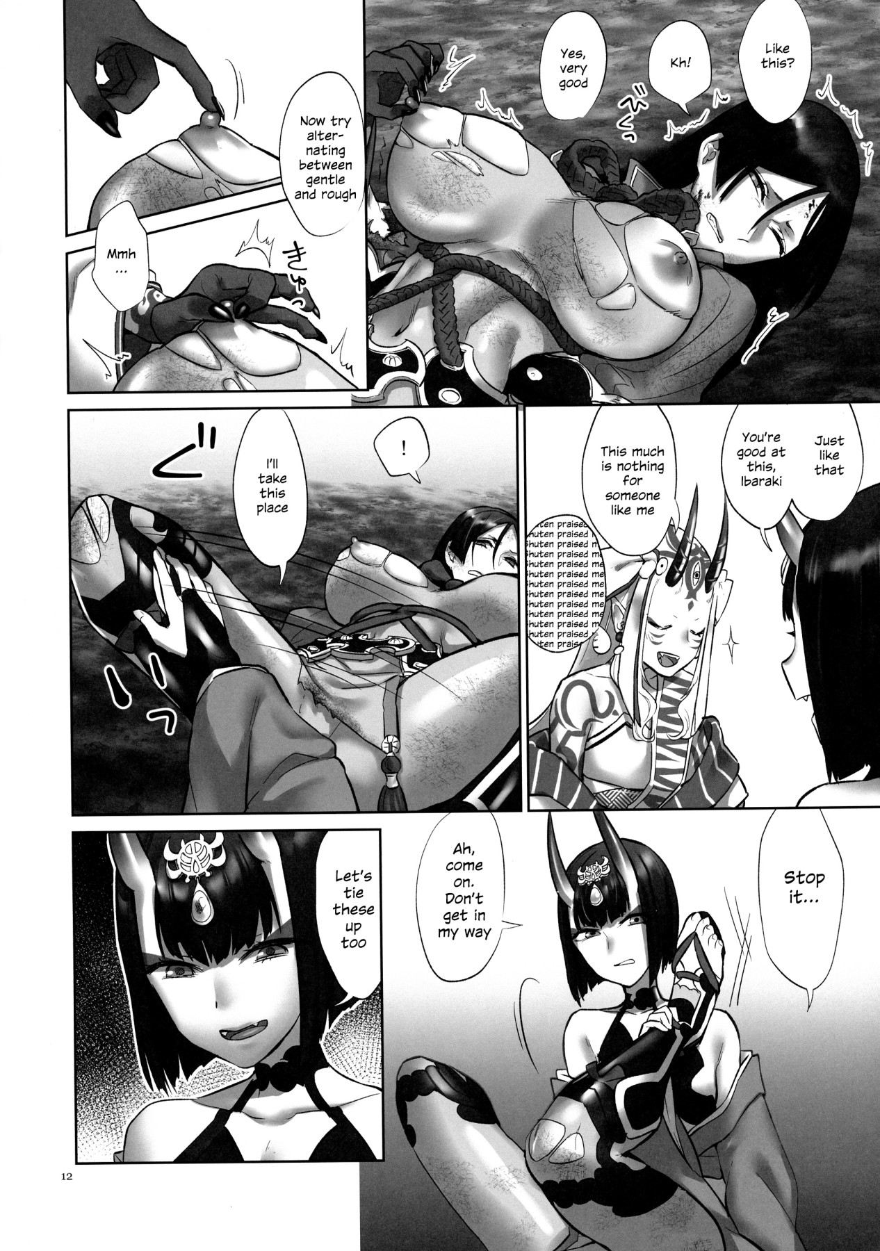 Hentai Manga Comic-Fighting Oni On Their Island-Read-10